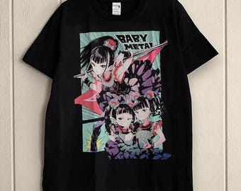 Camiseta Baby Metal, Camiseta de Banda de Metal Japonesa, Camiseta Anime Legal, Moletom Anime, Camiseta Mangá Anime, Roupa de Rock Unissex