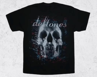 Camiseta de la banda Deftoness, camiseta vintage de rock, camiseta musical de Chino Moreno, camiseta gráfica de banda para fans, camiseta unisex de algodón suave, regalo para amantes del rock.
