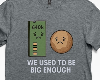 RAM Pluto T-Shirt: Funny Tech Space Humor Tee - Geeky Gift