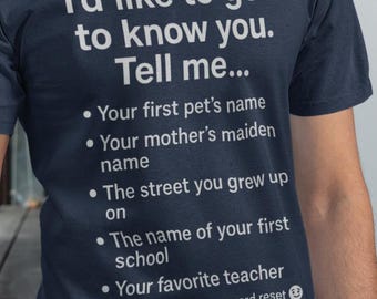 Funny Password Reset Hack T-Shirt: IT Helpdesk Meme Tee