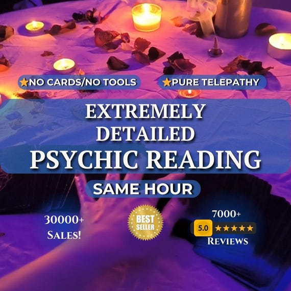 Same Hour Medium Reading, Psychic Love Reading, Accurate Reading, Honest Psychic Predictions, Extremely Detailed, Blind Psychic Reading
