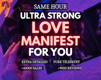 Love Manifest for You, Personalized Love Ritual for You, Same Hour Psychic Reading, Medium Reading