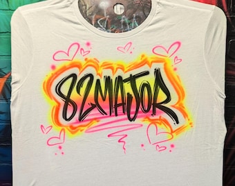 Custom Airbrush Kpop T shirt | Concert / Tour Shirt with Singer or Band name | Tees - Tank tops - Crops - Hoodies & more