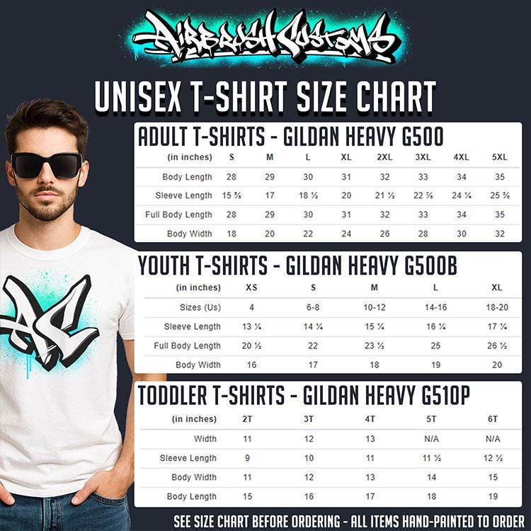 Custom Airbrush Graffiti Shirt | Personalized Tee or Hoodie With