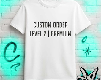 Custom Airbrush Order Listing | Level 2 "Premium" Design (25 Art)