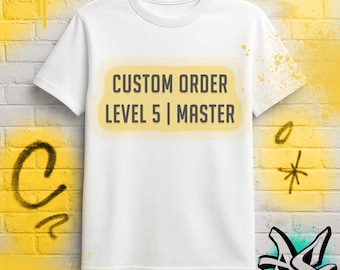 Custom Airbrush Order Listing | Level 5 "Master" Design (95 Art)