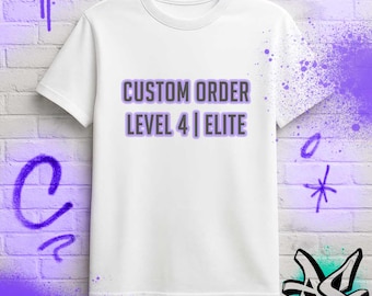 Custom Airbrush Order Listing | Level 4 "Elite" Design (65 Art)