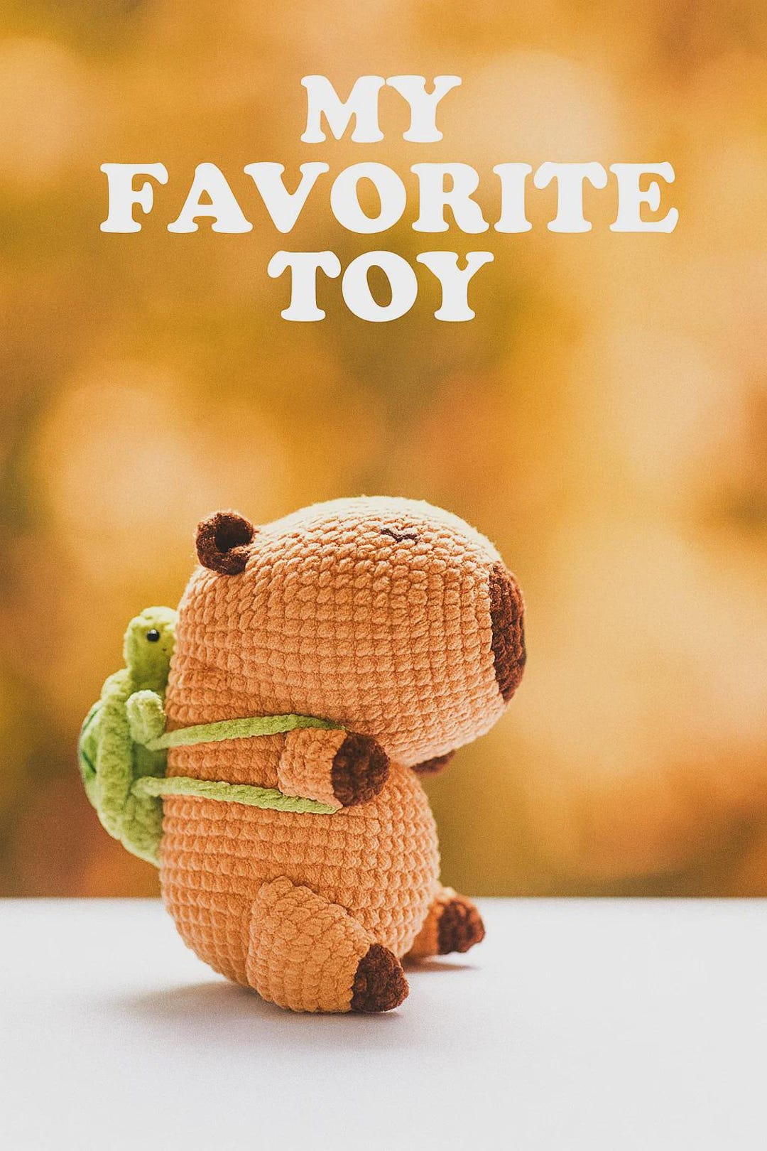 New Capybara Turtle Backpack Crochet Pattern: Amigurumi Plushie PDF ...