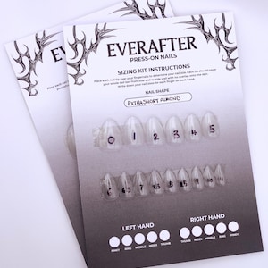 Sizing Kit for Press On Nails | Perfect Fit Guide for Custom & Pre-Designed Sets