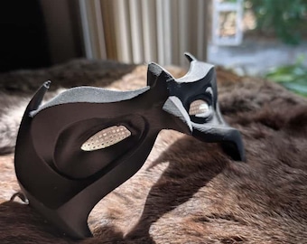 Robin Nightwing Domino Mask With Lenses Cosplay Costume Wearable Helmet 3D Printed