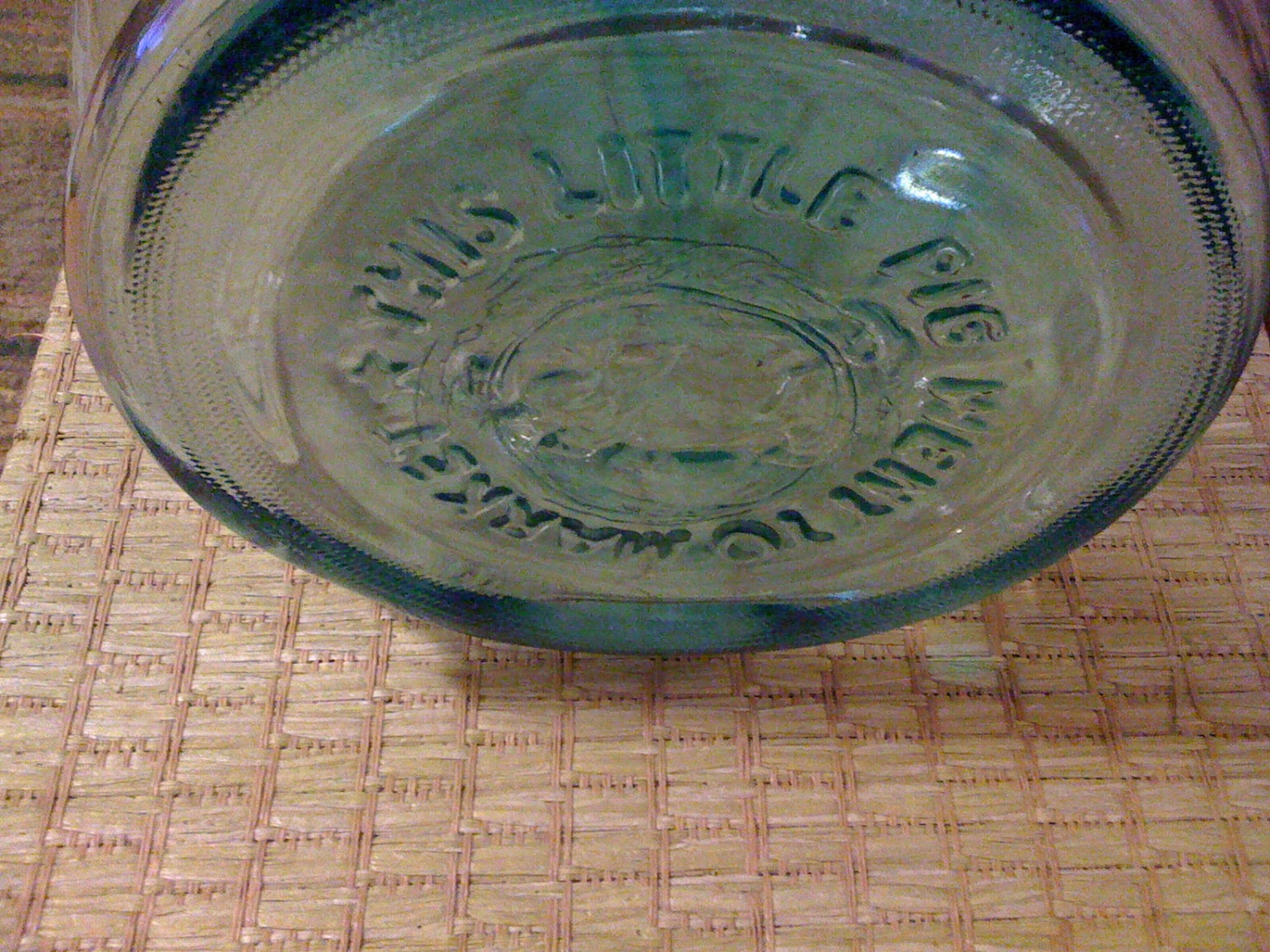 Large Glass Pig Jar by Libbey Etsy