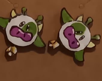 Oorknopjes Alien Cow *foto's voor maat en gewicht*