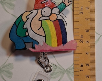 Gnome-badgehouder, lichtgewicht ID-kaarthaspel