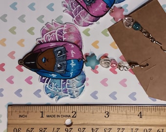 Handgemaakte prisma-knop