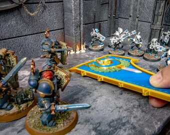 Jauge de combat 40K inspirée des factions