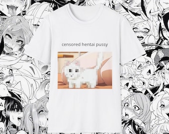 Camiseta de censura/meme manga