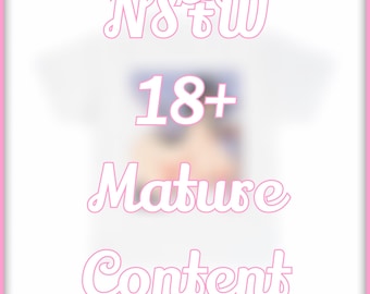 Camiseta de waifu HUCOW / 2 opciones / Camiseta de waifu lasciva