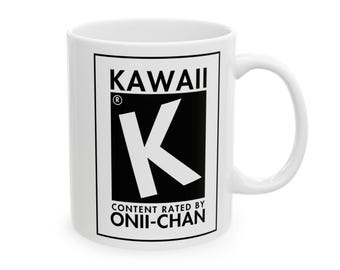 Taza Kawaii calificada por Onii Chan