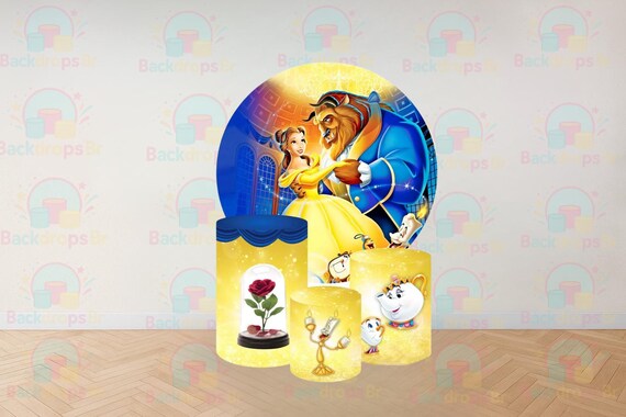 Princess Inspired Round Backdrop Cylinders Cover Round Backdrop Cover Photo Photography Background