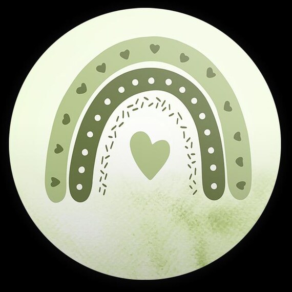 Rainbow Inspired Round Backdrop | Round Backdrop Cover | Photo Photography Background
