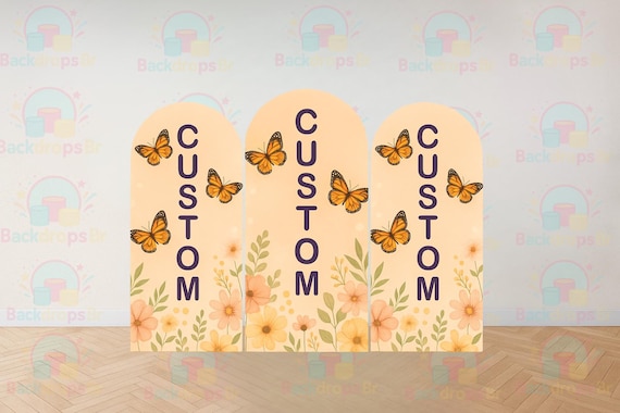 Customized 3 Arch Backdrop