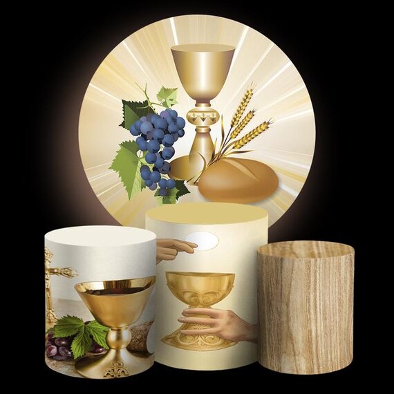 Holy Super nspired Round Backdrop Cylinders Cover Round Backdrop Cover Photo Photography Background