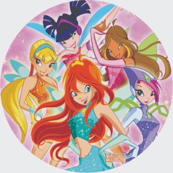 Fairy Club Round Backdrop | Round Backdrop Cover | Photo Photography Background