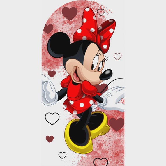 Cartoon Inspiration Arch Backdrop for Birthday Party| Arch Backdrop|Photo Backdrop