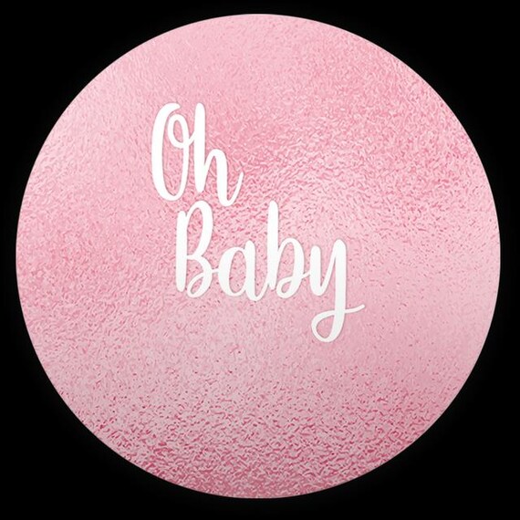 Cartoon oh baby Inspired Round Backdrop | Round Backdrop Cover | Photo Photography Background