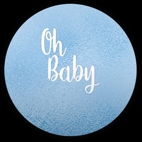 Cartoon oh baby Inspired Round Backdrop | Round Backdrop Cover | Photo Photography Background