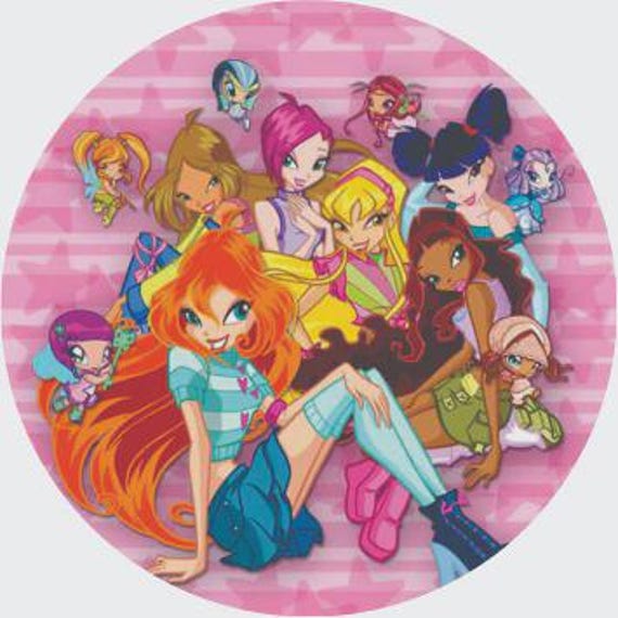 Fairy Club Round Backdrop | Round Backdrop Cover | Photo Photography Background