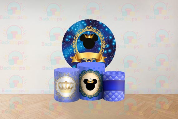 Loyal Cartoon Inspired Round Backdrop Cylinders Cover Round Backdrop Cover Photo Photography Background