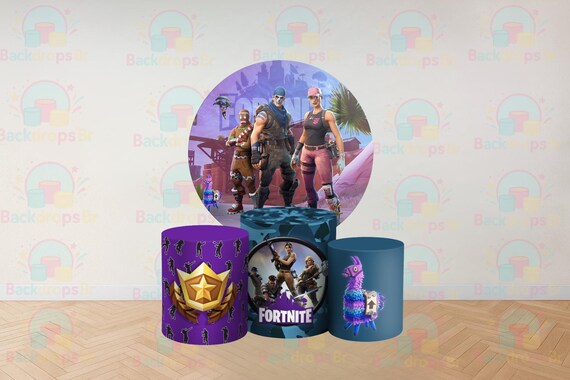 Game Cartoon Inspired Round Backdrop Cylinders Cover Round Backdrop Cover Photo Photography Background