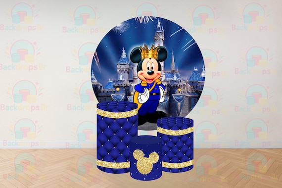 Cartoon Inspired Round Backdrop Cylinders Cover Round Backdrop Cover Photo Photography Background