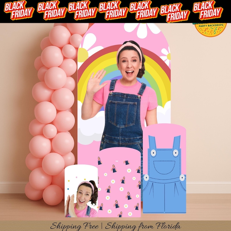 Ms Rachel Birthday Props Etsy