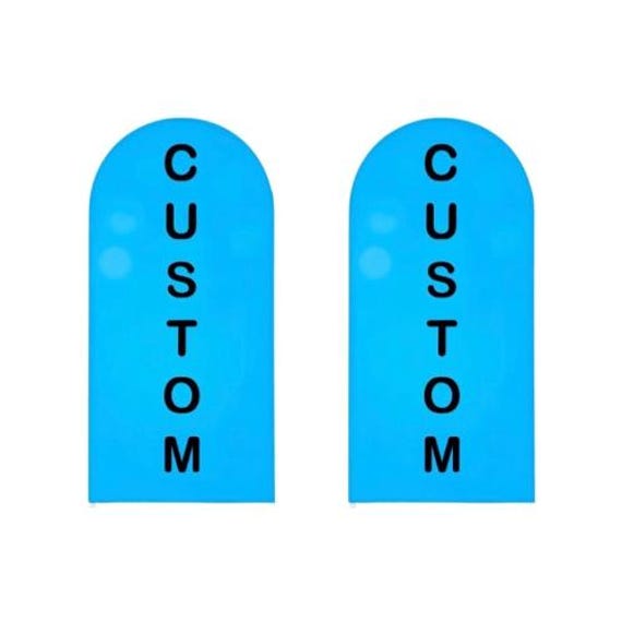 2 Custom Arch Backdrop for Birthday Party and personalization fee