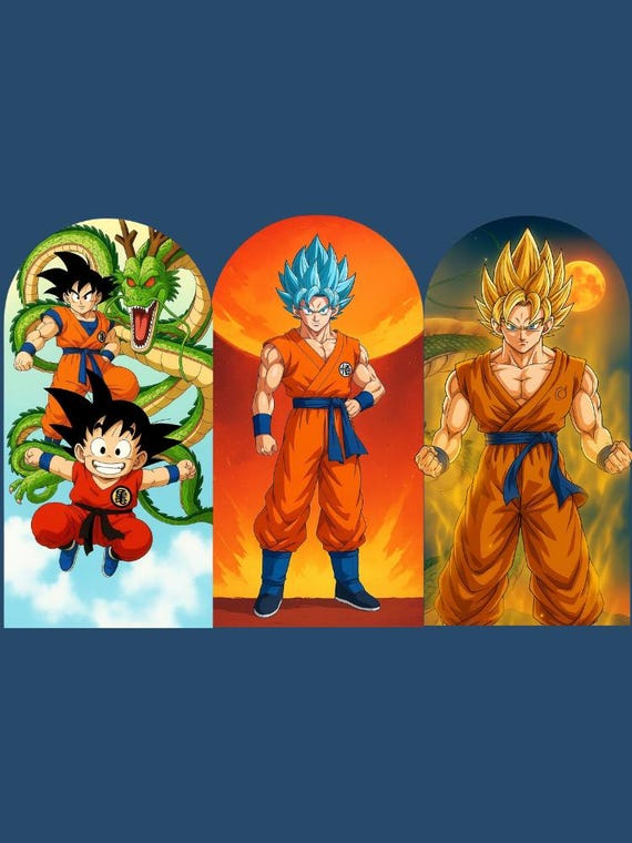 Dragon Game Z Arch Backdrop Set 3 Pieces | Dragon game arch backdrop |Cylinder Covers for Birthday Party| boys birthday