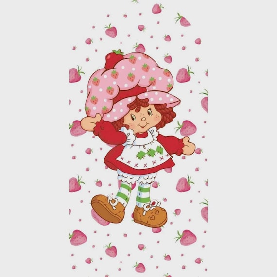 Strawberry Cartoon Inspiration Arch Backdrop for Birthday Party| Arch Backdrop|Photo Backdrop