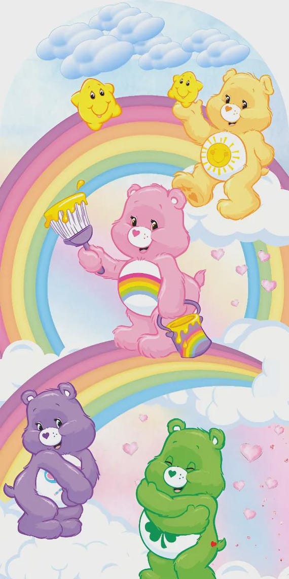 Cute Bears Cartoon Inspiration Arch Backdrop for Birthday Party| Arch Backdrop|Photo Backdrop