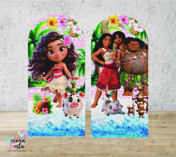 Cartoon Style 2 Pieces Arch Backdrop | Arch Backdrop for Birthday Party |