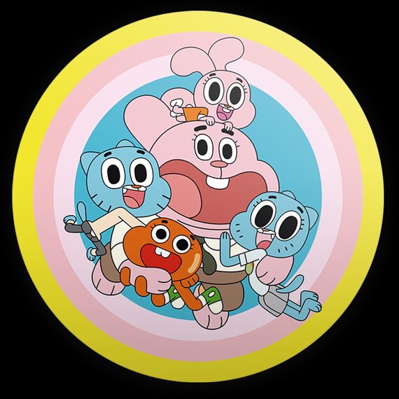 Cartoon Inspired Round Backdrop | Round Backdrop Cover | Photo Photography Background