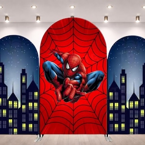 Cartoon Superhero Theme Photography Backdrop A-vengers Photo Backdr