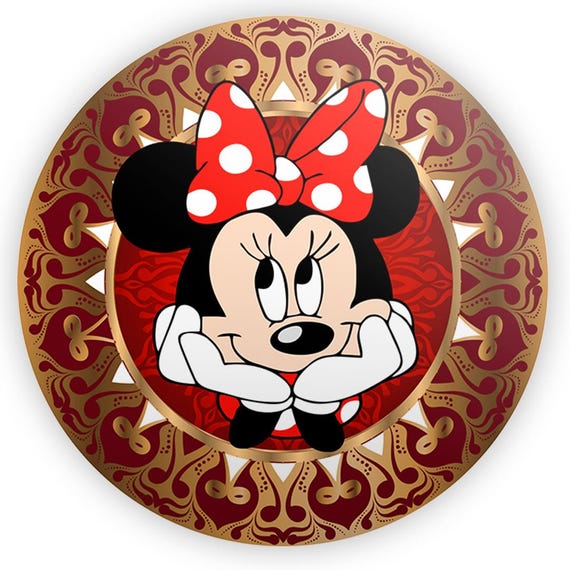Cartoon Inspired Round Backdrop | Round Backdrop Cover | Photo Photography Background