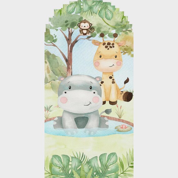 safari Arch Backdrop for Baby shower Party| Arch Backdrop|Photo Backdrop
