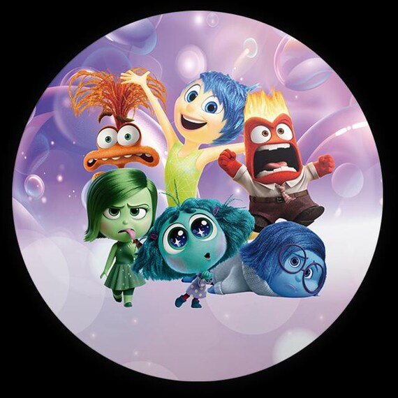 Cartoon Inspired Round Backdrop | Round Backdrop Cover | Photo Photography Background