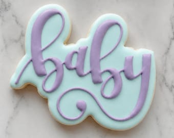 Ausstechform „Baby-Schriftzug“ | 3D-gedruckt