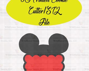 Boy Mouse Name Plaque STL Bundle | Personalized Cookie Decor | 3D Print Digital Files