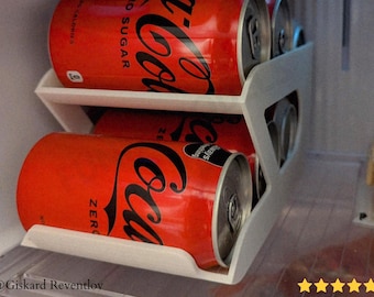 Drink Can Dispenser 3D Printing - Blender Modeling - BambuLab - Limited Edition, Only Few Left, Soda Organizer, Kitchen Gift