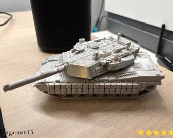 M1 Abrams American Tank Military Vehicle 3D Printing - Blender Modeling - BambuLab - Limited Edition Collectible Scale Model, Only Few Left