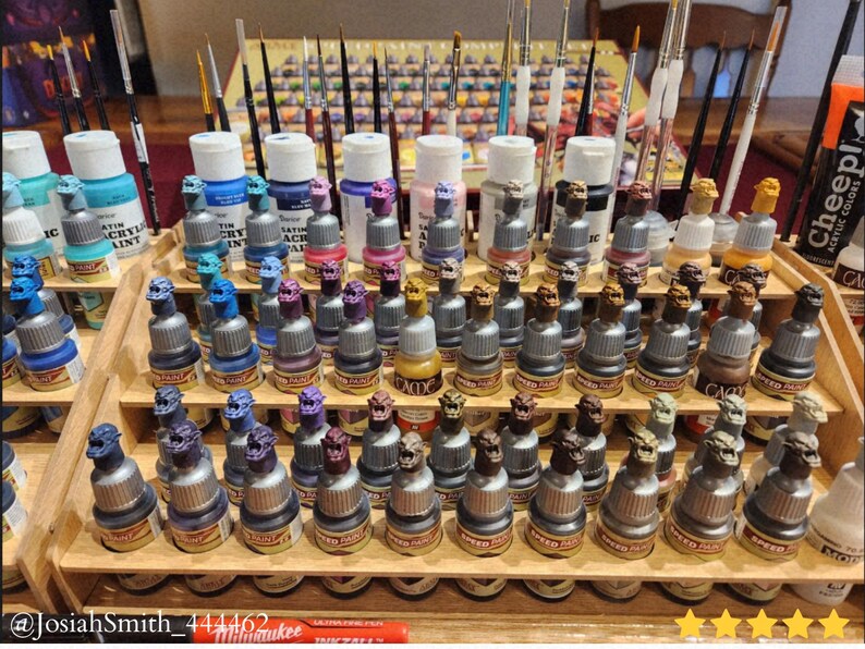 Bottle Cap Swatch Topper, Mini Paint Color Sample Display - 3D Printing ...